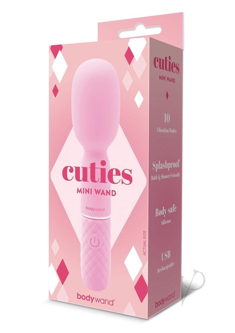 Bodywand Cuties Wand - Rechargeable Silicone Massager for Women, Pink | Personal Relaxation & Muscle Relief | Perfect for Home Spa & Self-Care Moments