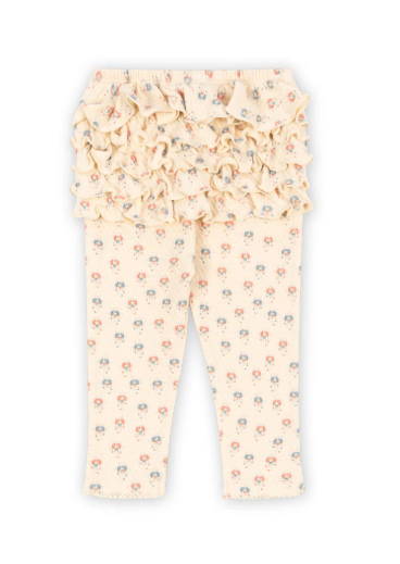 KONGES SLOJD SUI Frill Pants for Babies 0-6 Months - Soft Cotton Bloomers for Newborns & Infants - Perfect for Playtime, Photo Shoots & Everyday Wear