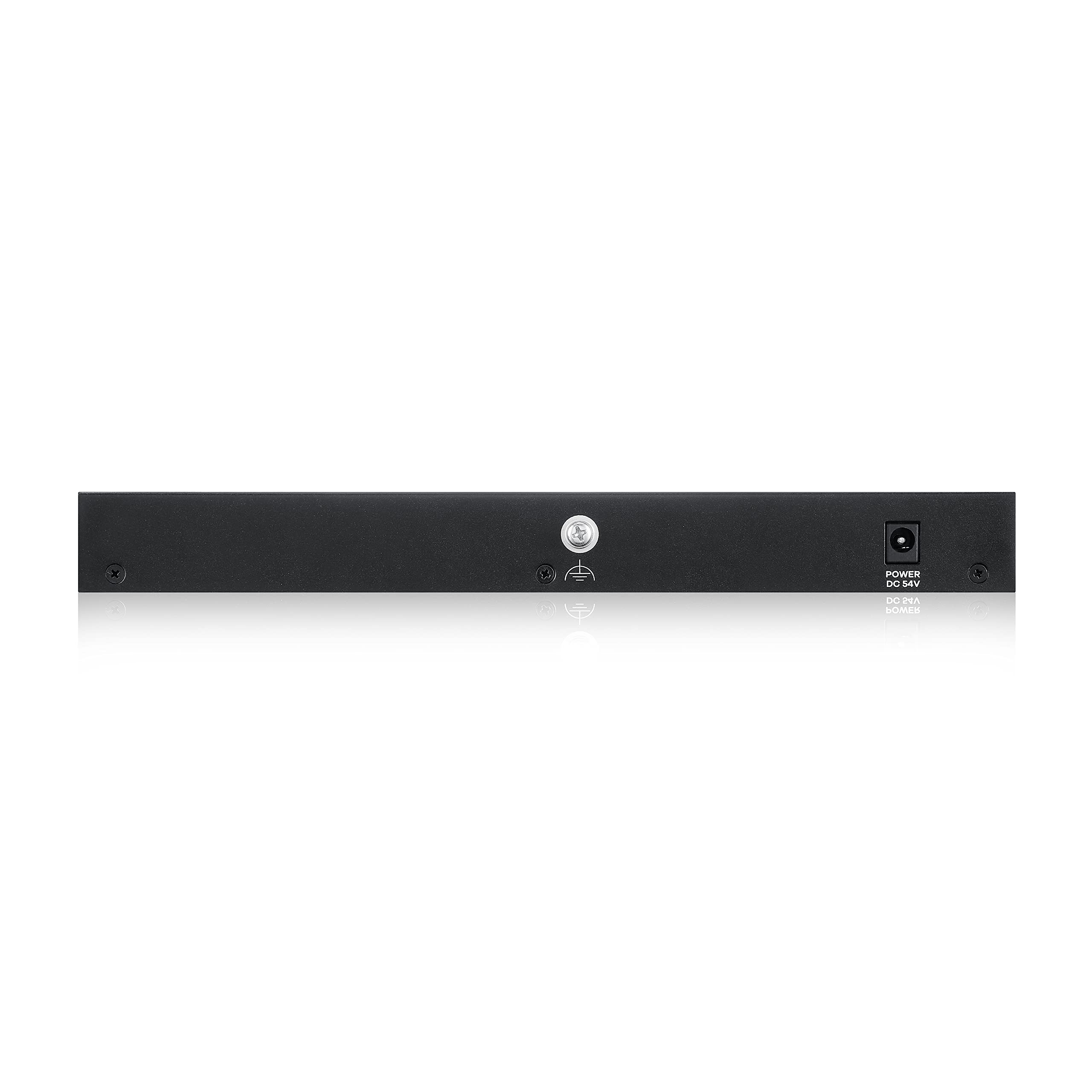 ZyXel GS1915-8EP 8-Port Gigabit PoE+ Switch | 60W Power per Port | Managed Smart Switch with Nebula Cloud | Desktop/Wall Mount | Lifetime Warranty | Ideal for Office Networks, IP Camera Systems & Small Business IT Infrastructure
