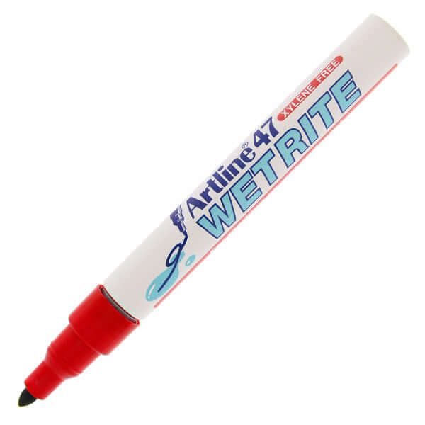 Artline EK47 Wetrite Marker - Permanent Waterproof Ink Pen for Labeling, Writing & Crafts - Ideal for Office, School & DIY Projects