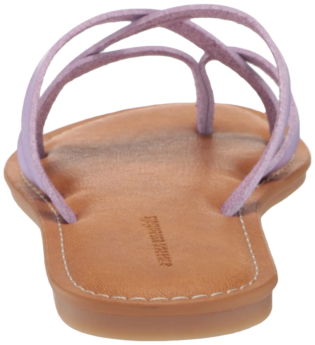 Amazon Essentials Women's Strappy Slide Flat Sandal - Comfortable Summer Casual Shoes for Beach, Pool, and Everyday Wear