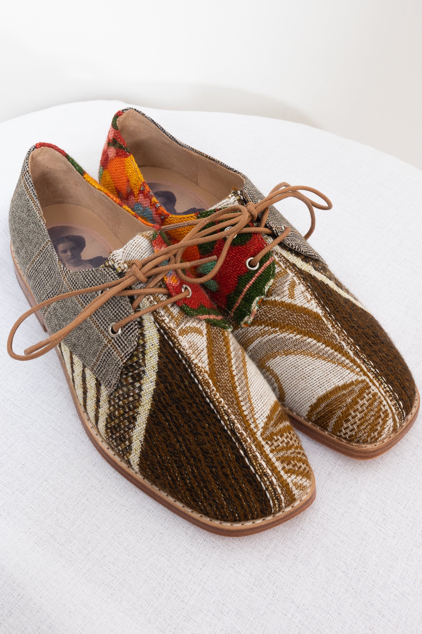 M.A. Dainty Oxford Shoes for Women - Classic Comfortable Flat Dress Shoes for Office, Wedding & Formal Occasions
