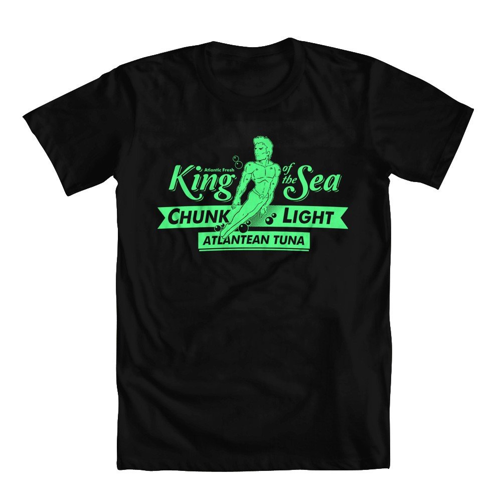 Aquaman Inspired King of The Sea Atlantean Tuna Graphic Men's T-Shirt | Superhero Comic Tee for Fans | Perfect for Cosplay, Comic Con & Casual Wear