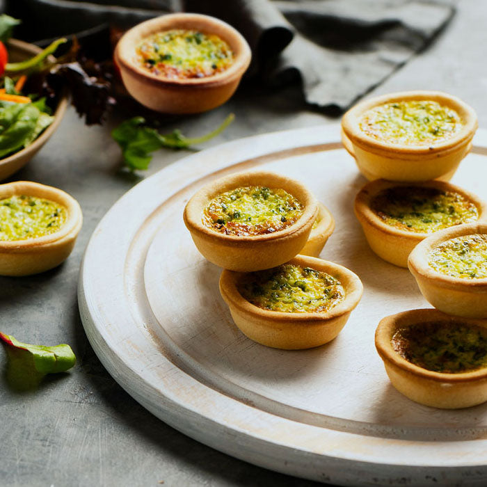 French Kitchen Quiche Mini 12 Pack - Delicious Bite-Sized Quiches for Parties, Appetizers & Quick Meals | Perfect for Brunch, Entertaining & On-the-Go Snacking