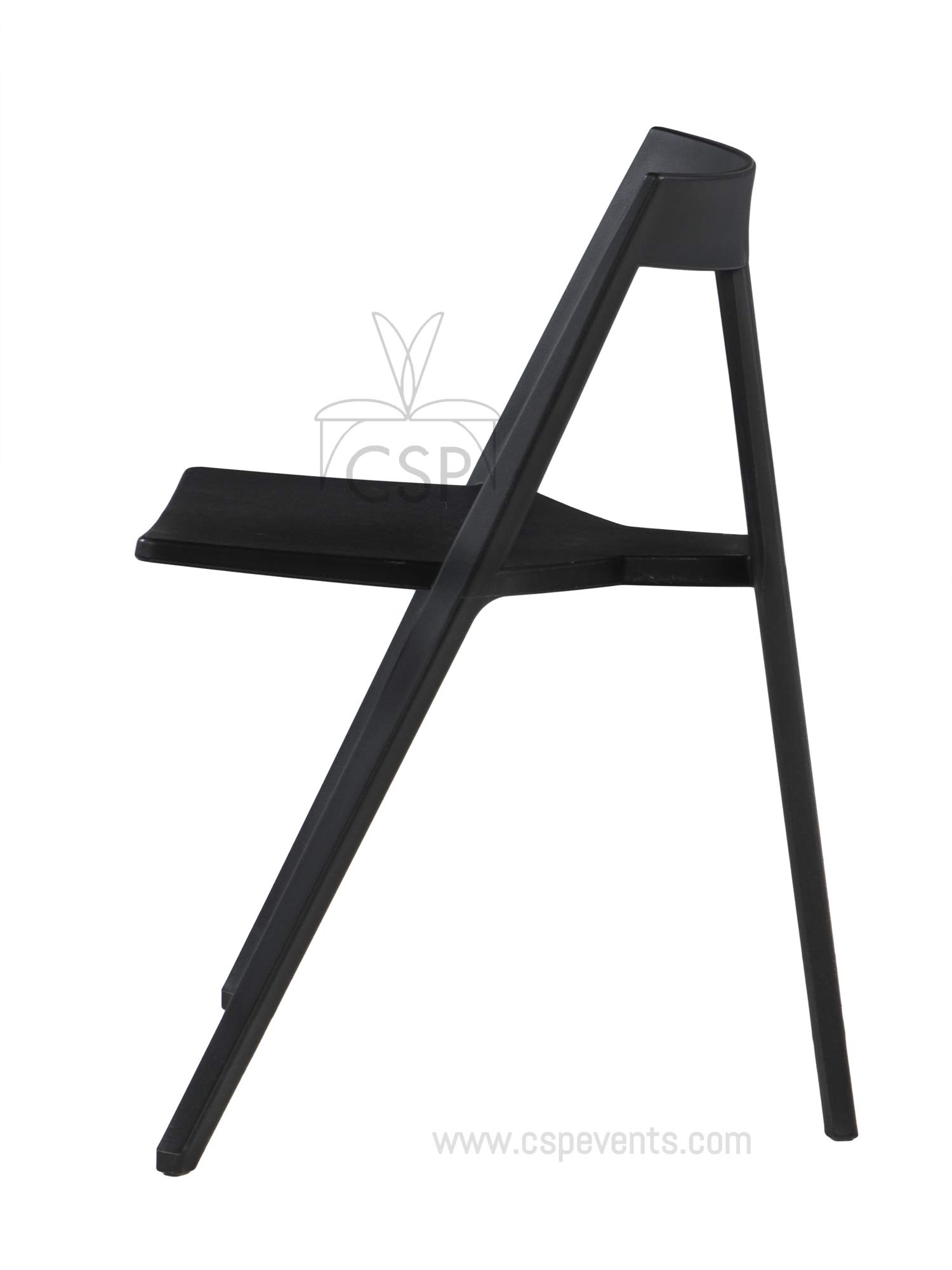 Commercial Seating Products - Milan Armless Black Chairs for Office, Restaurant & Conference Room Use