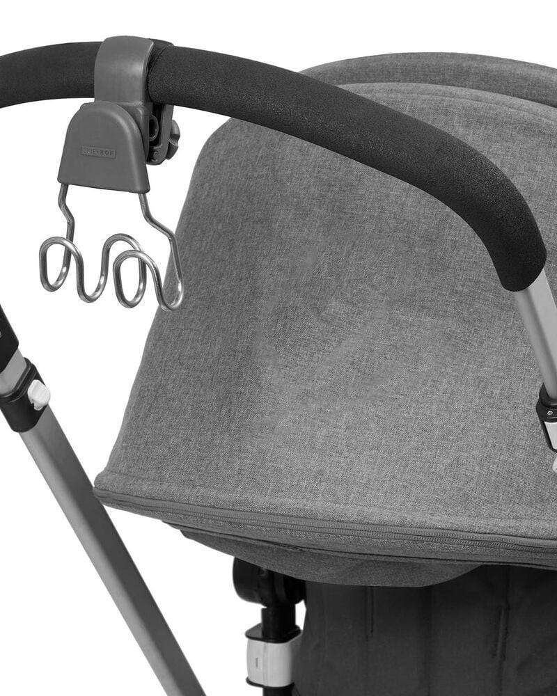 Skip Hop Universal Stroller Hook - Heavy Duty Stroller Accessories for Diaper Bags, Purses & Shopping - Perfect for Travel, Shopping & Daily Errands with Baby