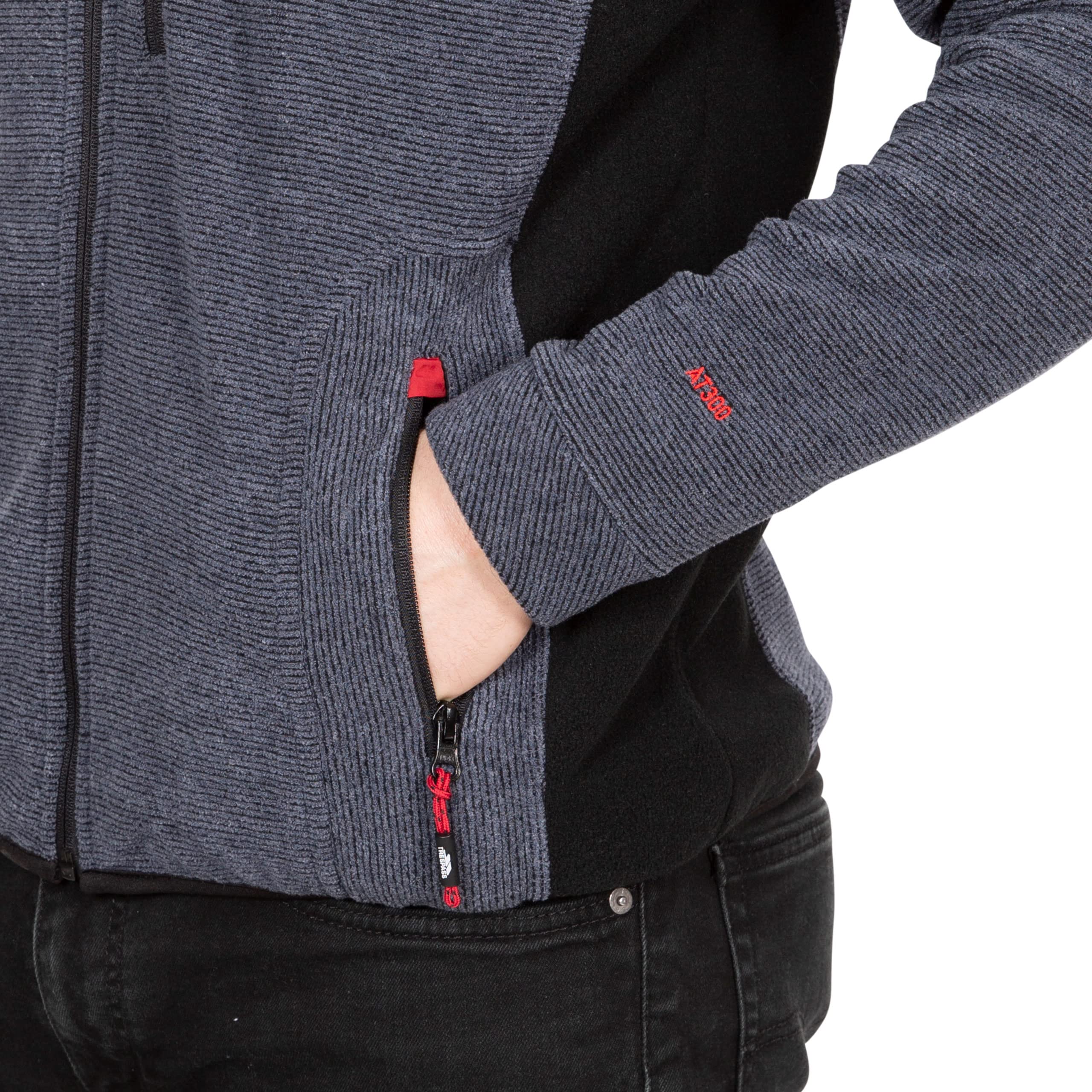 Trespass Jynx Men's Winter Fleece Jacket - Warm & Comfortable Outdoor Jacket for Hiking, Camping & Cold Weather Activities