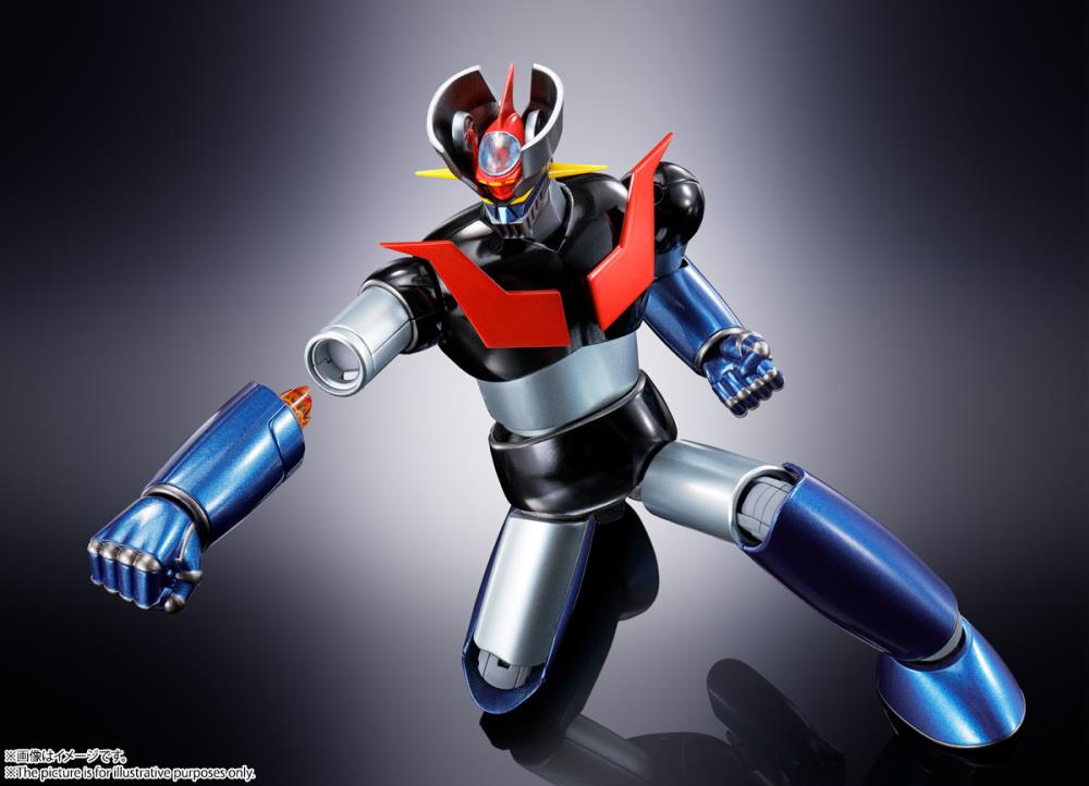 Bandai Soul of Chogokin GX 105 Mazinger Z (Kakumei Shinka) Action Figure - Premium Collectible Robot Toy for Anime Fans & Model Kit Enthusiasts - Perfect for Display, Gifts, and Anime Collections