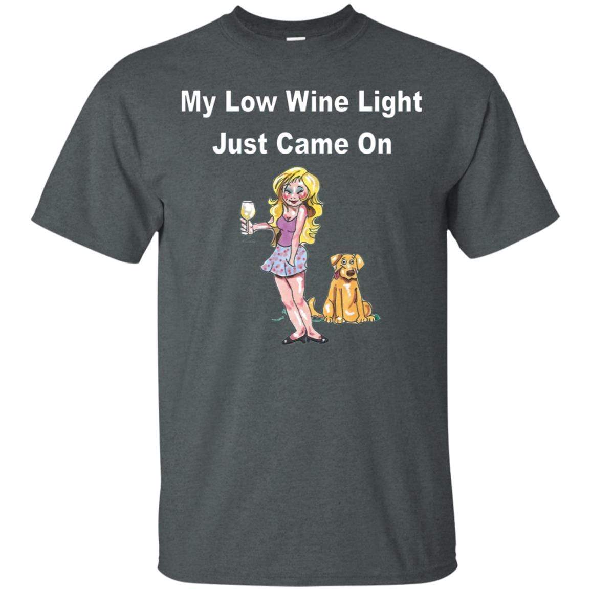 Low Wine Light Ultra Cotton Unisex T-Shirt | Soft & Comfortable Casual Tee for Men & Women | Perfect for Wine Tasting, Parties & Everyday Wear