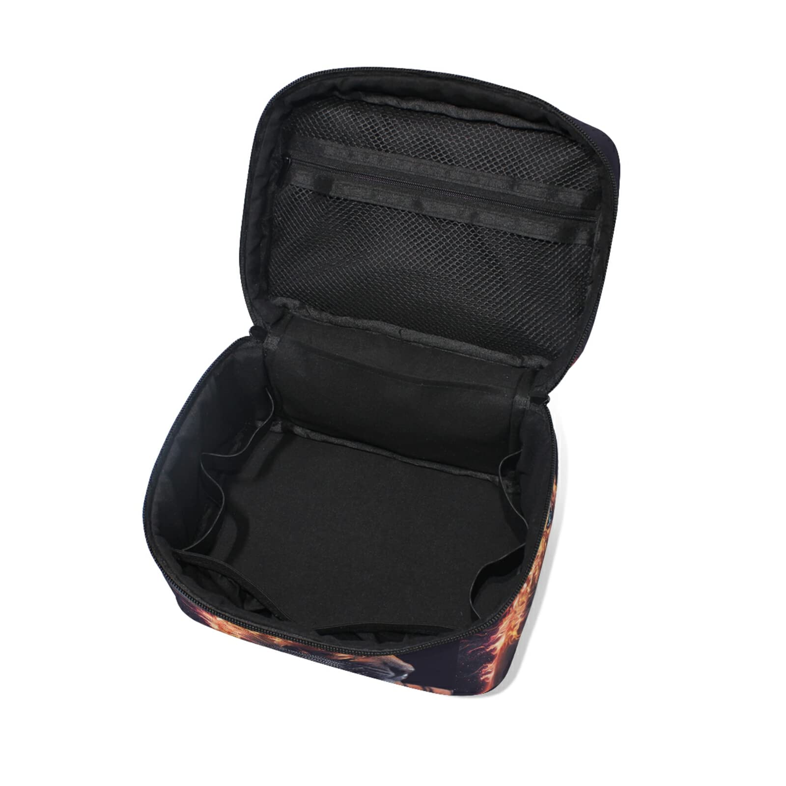 Cute Animal Tiger Makeup Bag for Women - Waterproof Cosmetic Pouch & Toiletry Travel Organizer - Perfect for Travel, Gym, and Daily Essentials Storage