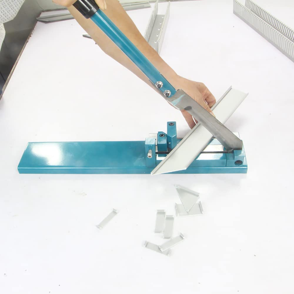 Professional PVC Trunking Cutter - Heavy Duty Manual Plastic Wiring Duct Cutter with 45° & 90° Angle Adjustment | Electrician's Special Cutting Tool (No Ruler) | Perfect for Cable Management, Electrical Installations & DIY Projects
