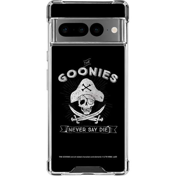 Official Goonies (1985) Phone Case for Google Pixel 7 Pro - Durable Clear Protection for Movie Fans