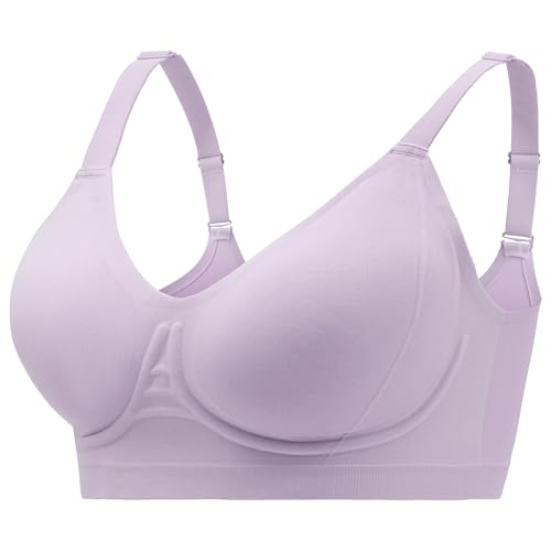 Purple V-neck