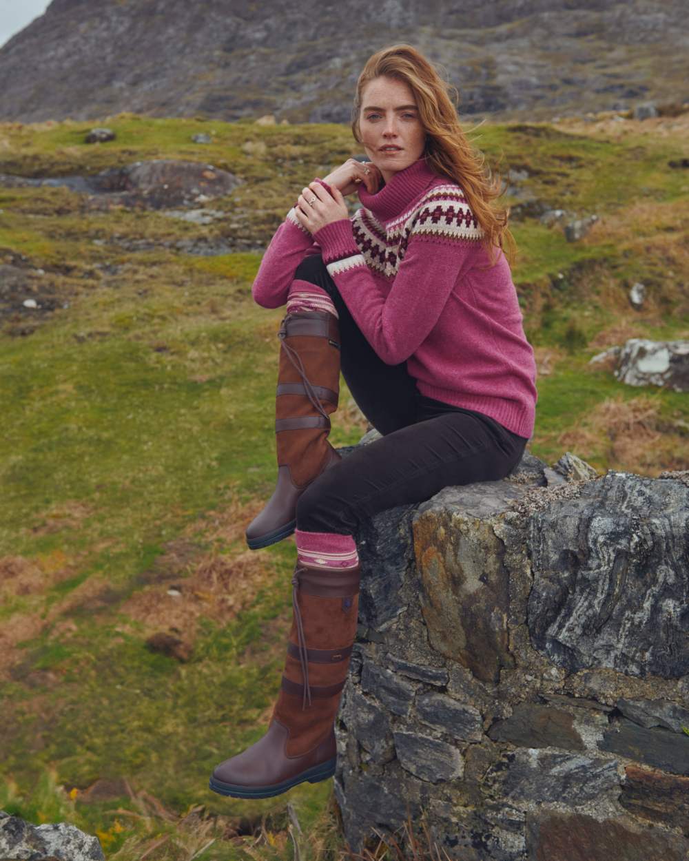 Dubarry Riverdale Knitted Sweater - Cozy Winter Pullover for Women | Perfect for Casual Outings & Outdoor Adventures