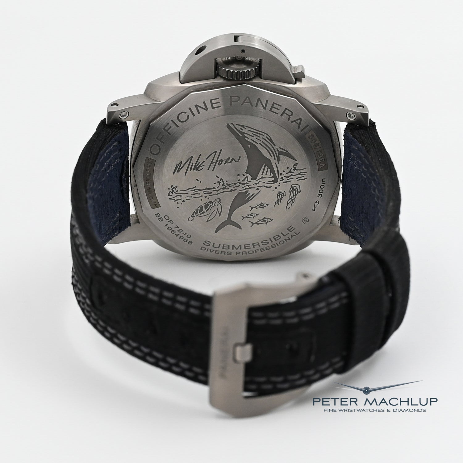 Panerai Submersible Mike Horn Edition 2021 - Luxury Dive Watch for Men - Professional Waterproof Wristwatch - Perfect for Scuba Diving, Sailing & Outdoor Adventures