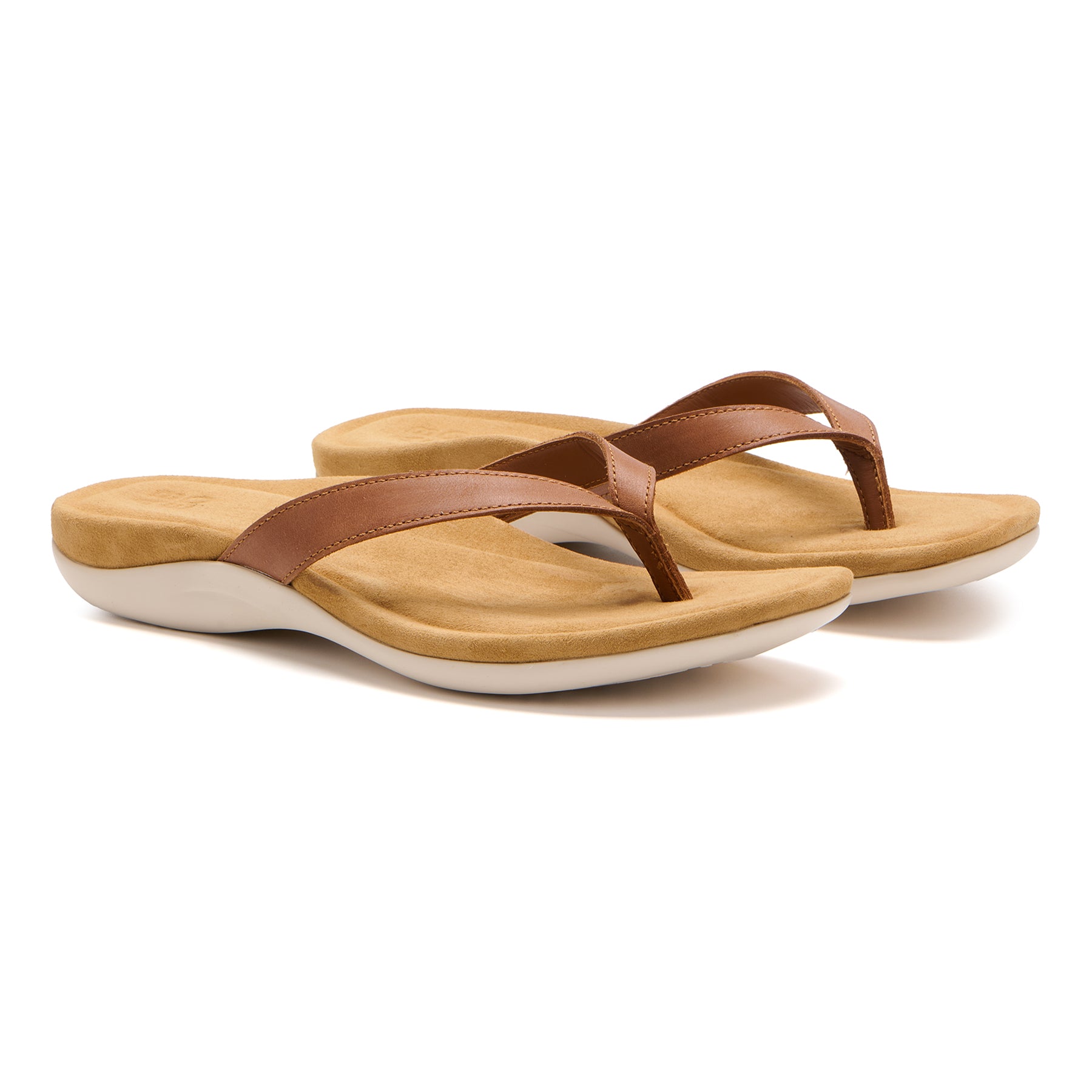 Oasis Comfortable Flip Flops for Women & Men - Soft Metatarsal Support Sandals for Beach, Pool, and Summer Walking