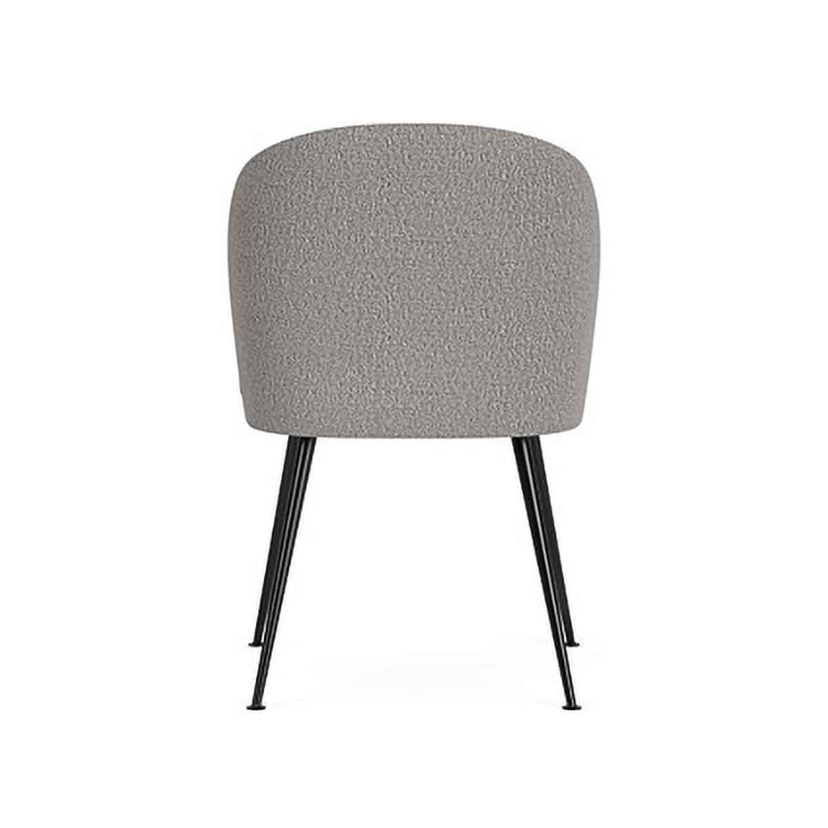Holly Boucle Dining Chair - Modern Upholstered Accent Chair for Kitchen, Dining Room & Office - Comfortable & Stylish Home Decor
