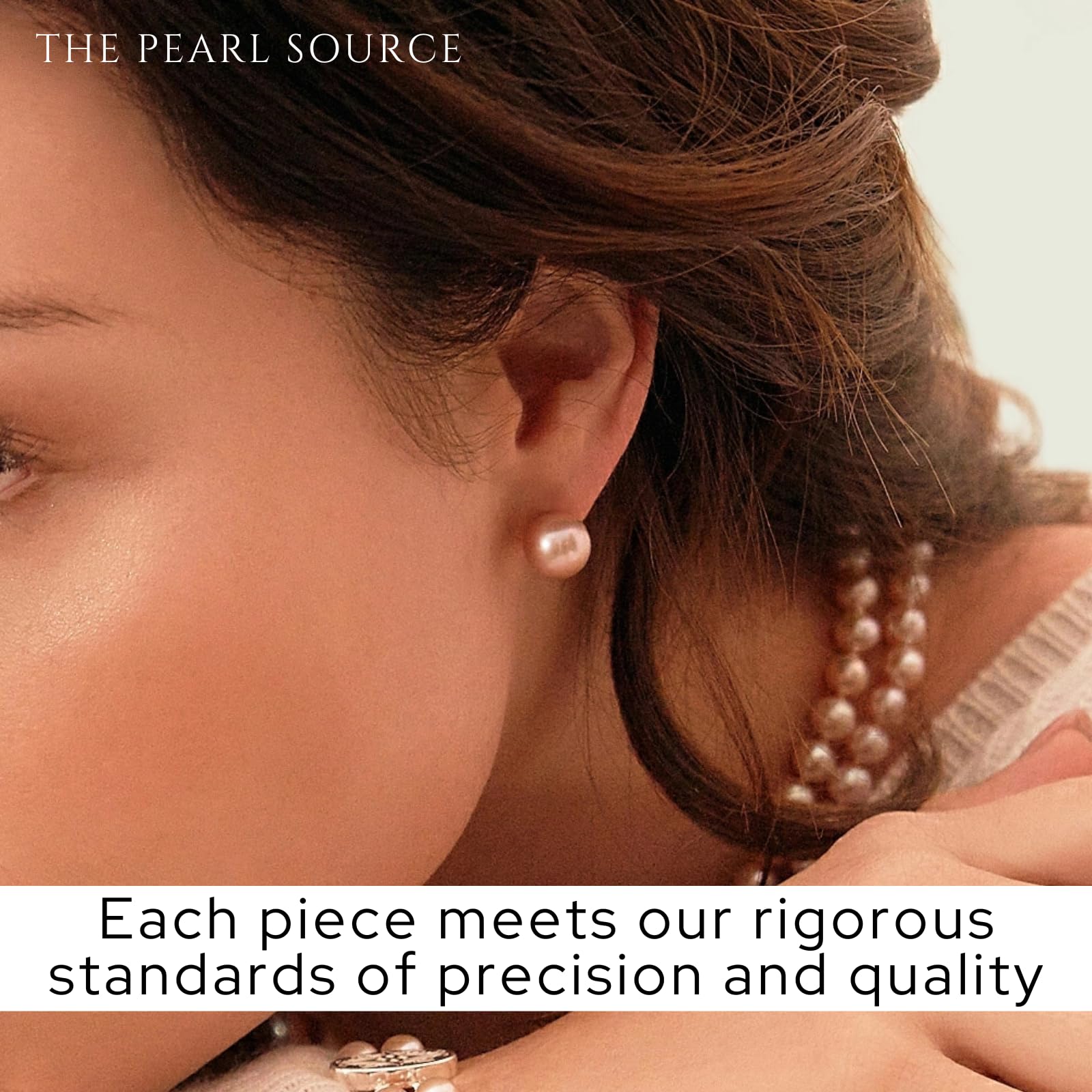 14k Gold Stud Earrings with AAA Quality Round Pink Freshwater Cultured Pearls for Women | Hypoallergenic Real Pearl Jewelry | Perfect Christmas Gift, Anniversary Present & Special Occasion Accessories