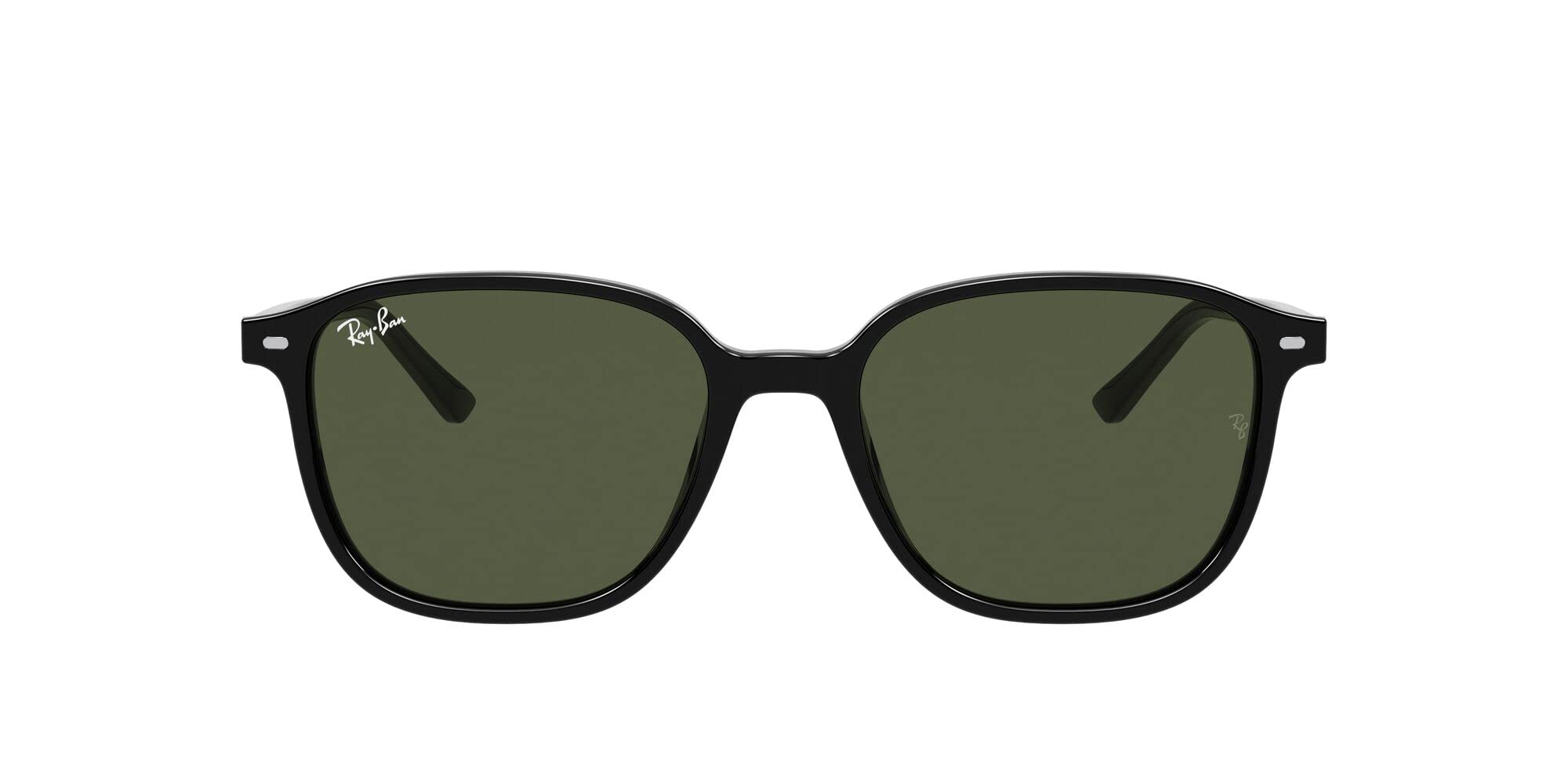 Ray-Ban RB2193 Leonard Square Sunglasses for Men & Women - Polarized UV Protection Aviator Style - Perfect for Driving, Beach & Outdoor Activities