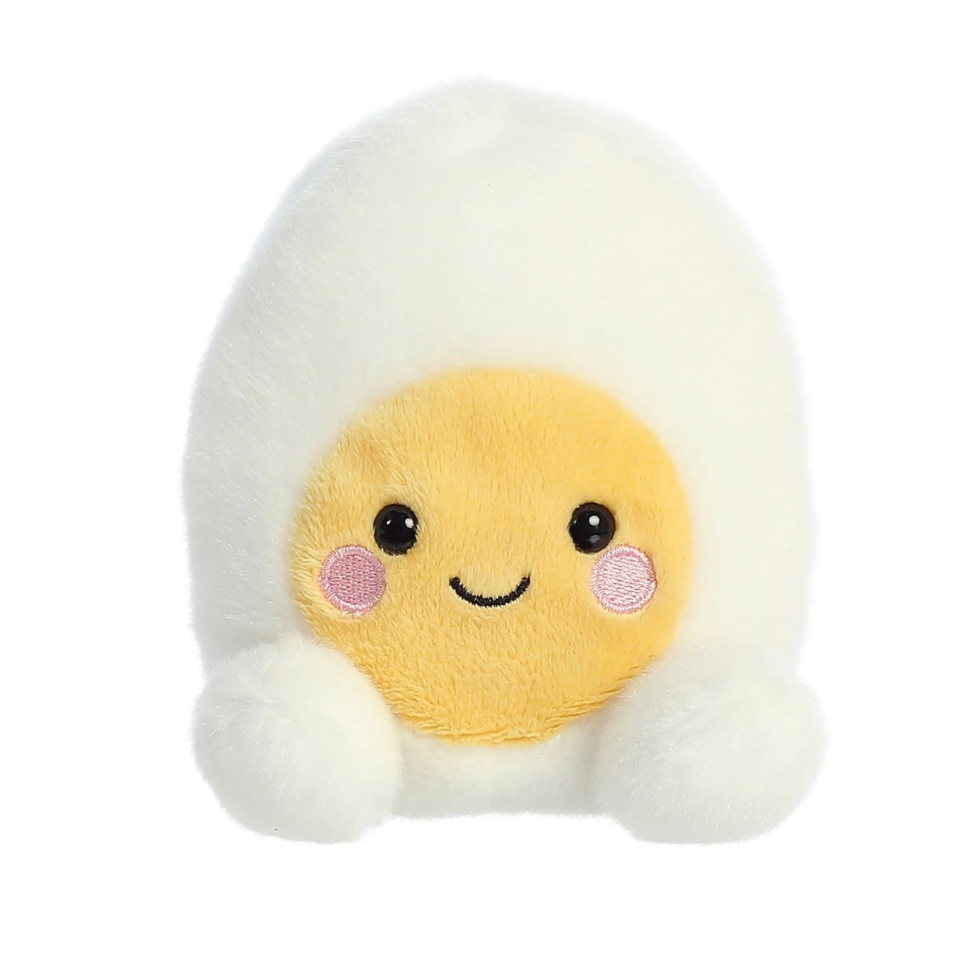 Palm Pals 5 Bobby Egg Plush Toy - Cute Mini Stuffed Animals for Kids, Stress Relief & Collectibles - Perfect for Gifts, Decor, and Travel Companions