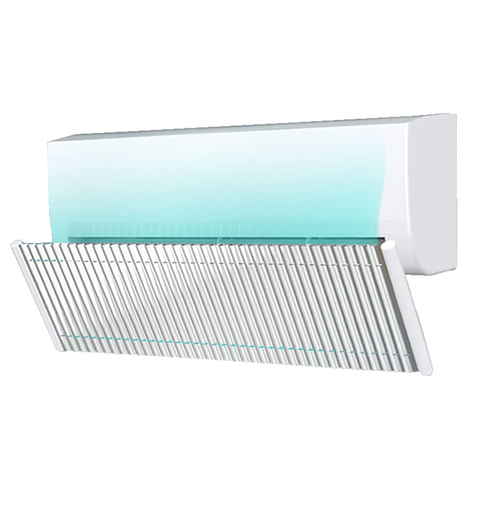 Anti-Direct Blow Air Conditioner Wind Deflector - Wall Mounted AC Wind Direction Adjuster for Home & Office (27x90cm) | Prevent Cold Draft & Improve Airflow for Better Comfort