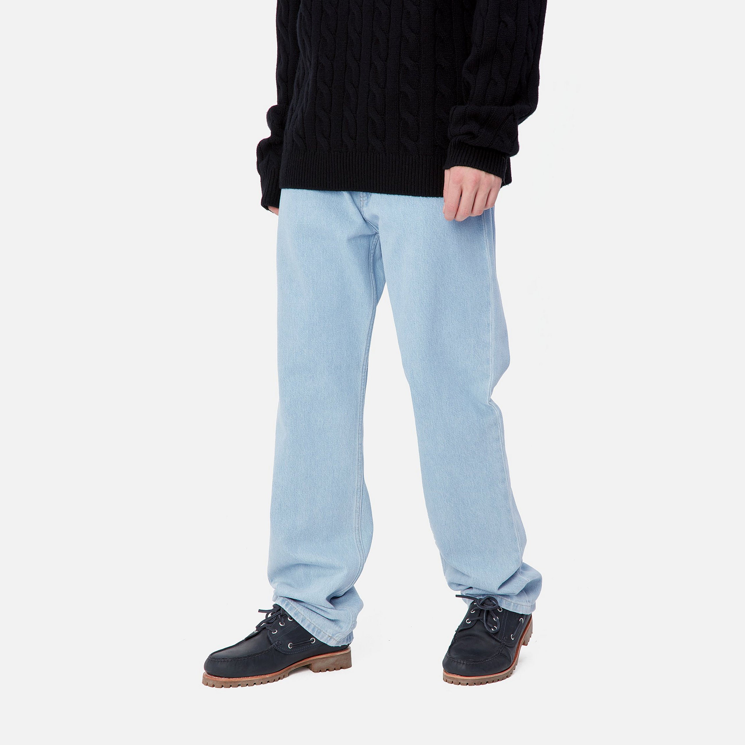 Carhartt Men's Loose Fit Utility Jeans - Durable Denim Work Pants for Construction, Farming & Outdoor Activities