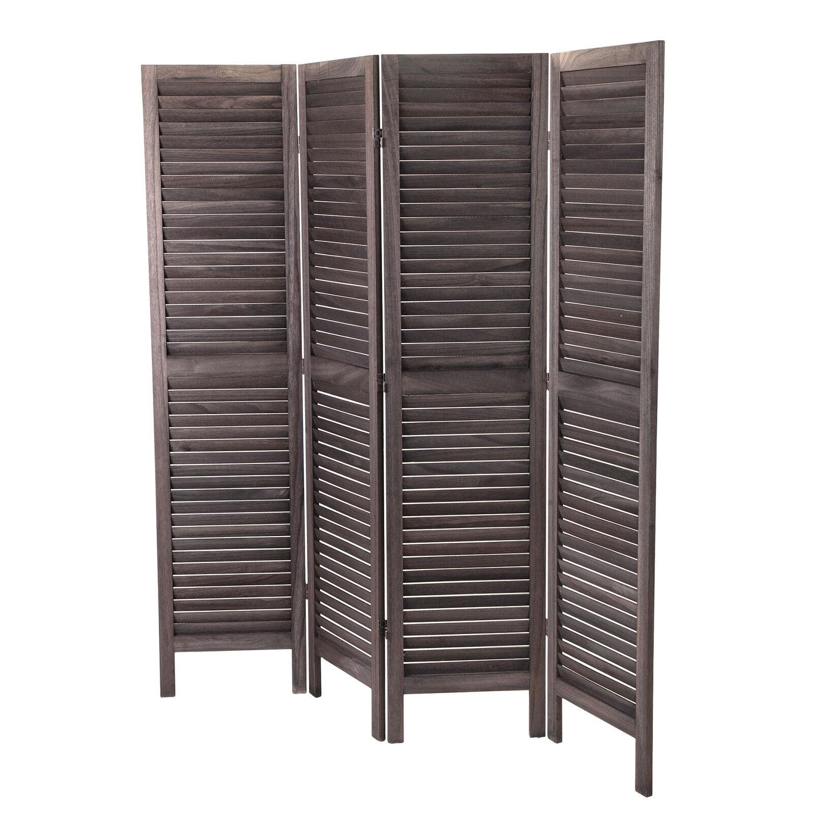 5.6 Ft 4-Panel Room Divider Partition Screen - Foldable Privacy Panel for Home, Office, Dorm & Event Spaces - Lightweight Portable Room Separator for Living Room, Bedroom, Studio or Wedding Decor