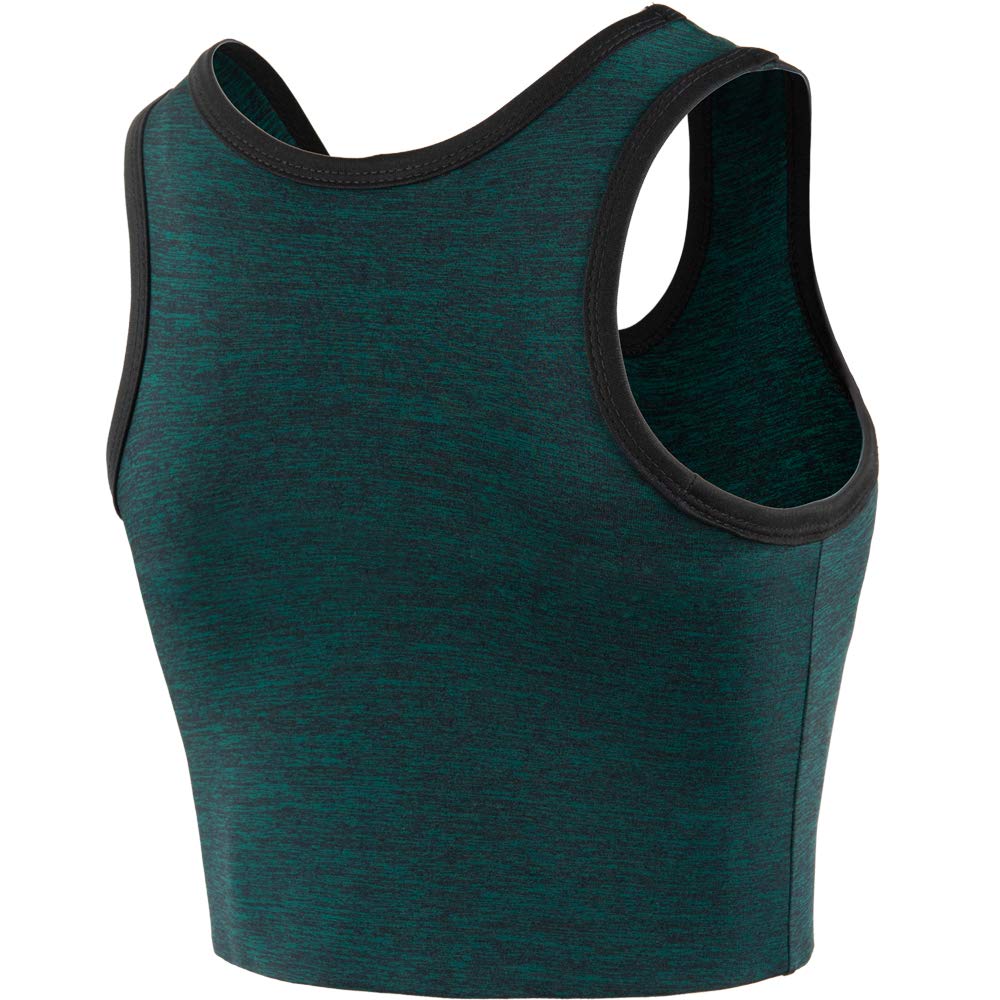 XUJI 3-Row Hook & Eye Chest Binder Tank Top for FTM Transgender - Comfortable Compression Shirt for Binding, Workout & Everyday Wear