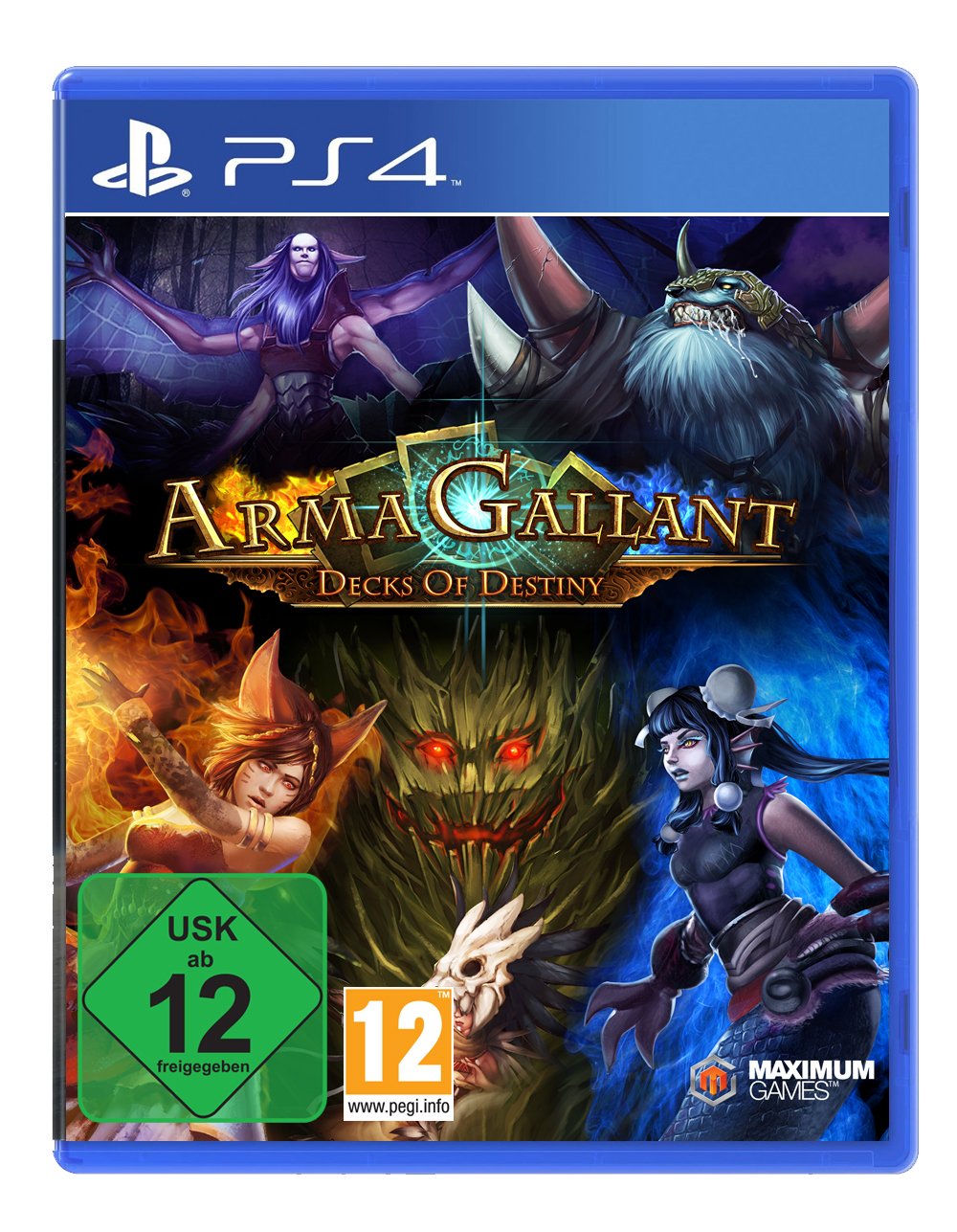 ArmaGallant - PlayStation 4 Game | Tactical Fantasy Card Battle RPG | Perfect for Strategy Gamers & Anime Fans