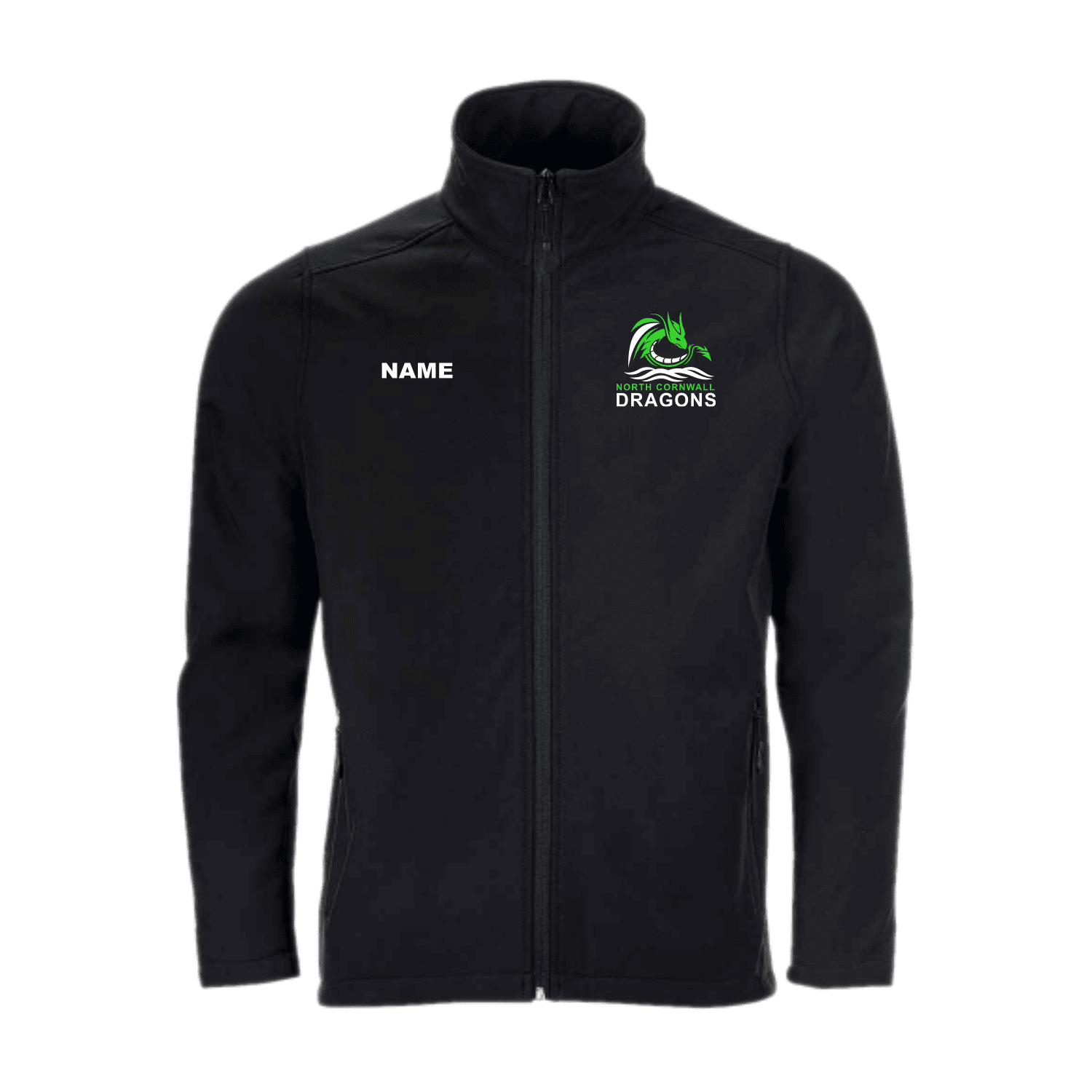 North Cornwall Dragons Swimming Club Team Jacket - Waterproof & Breathable Swim Jacket for Competitions & Training - Perfect for Swim Teams, Coaches & Aquatic Sports Enthusiasts