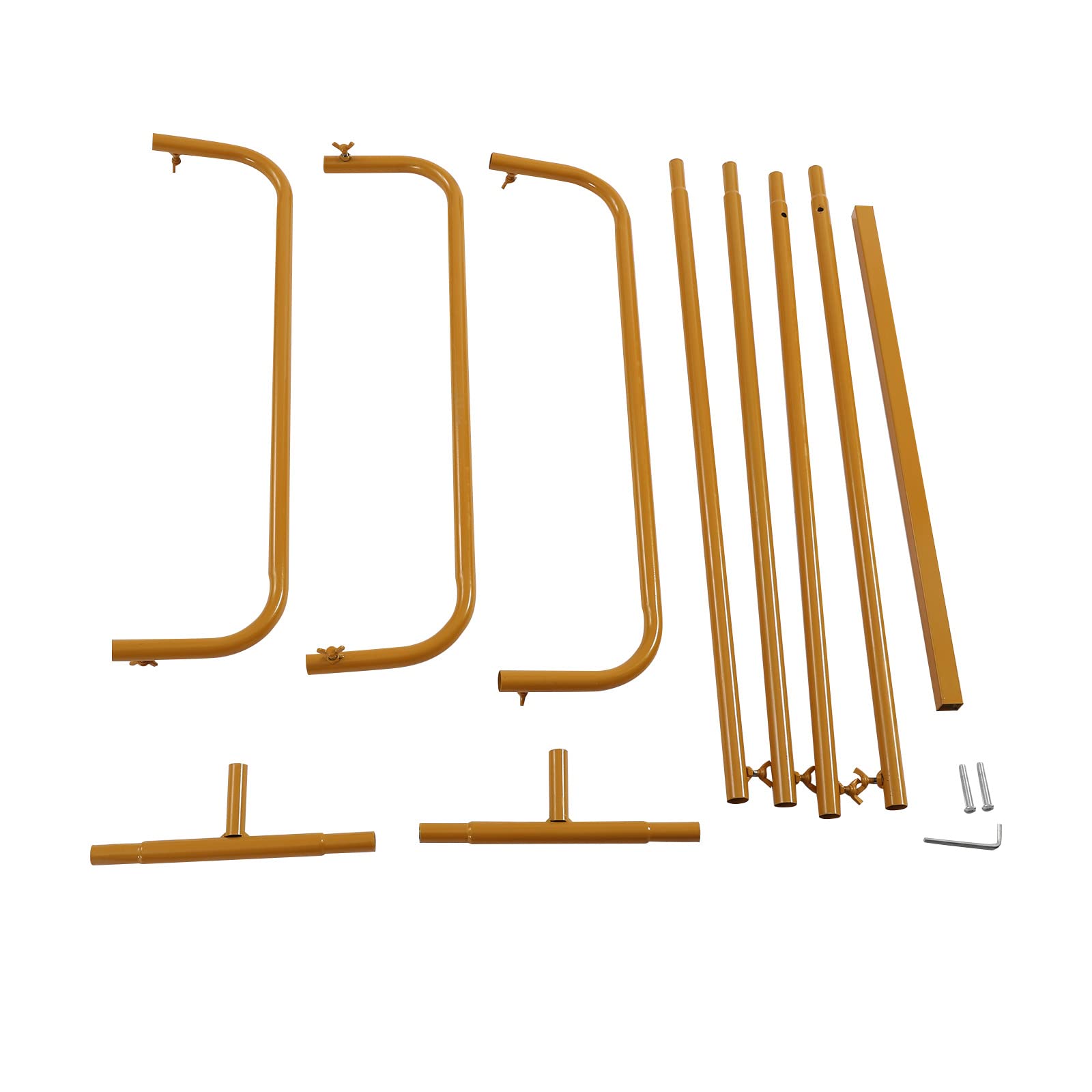 4.9Ft Gold Wedding Sign Stand - Welcome Sign Frame, Seating Chart & Guest List Directory with Geometric Design | Floral Ceremony & Reception Decor for Weddings, Parties & Special Events