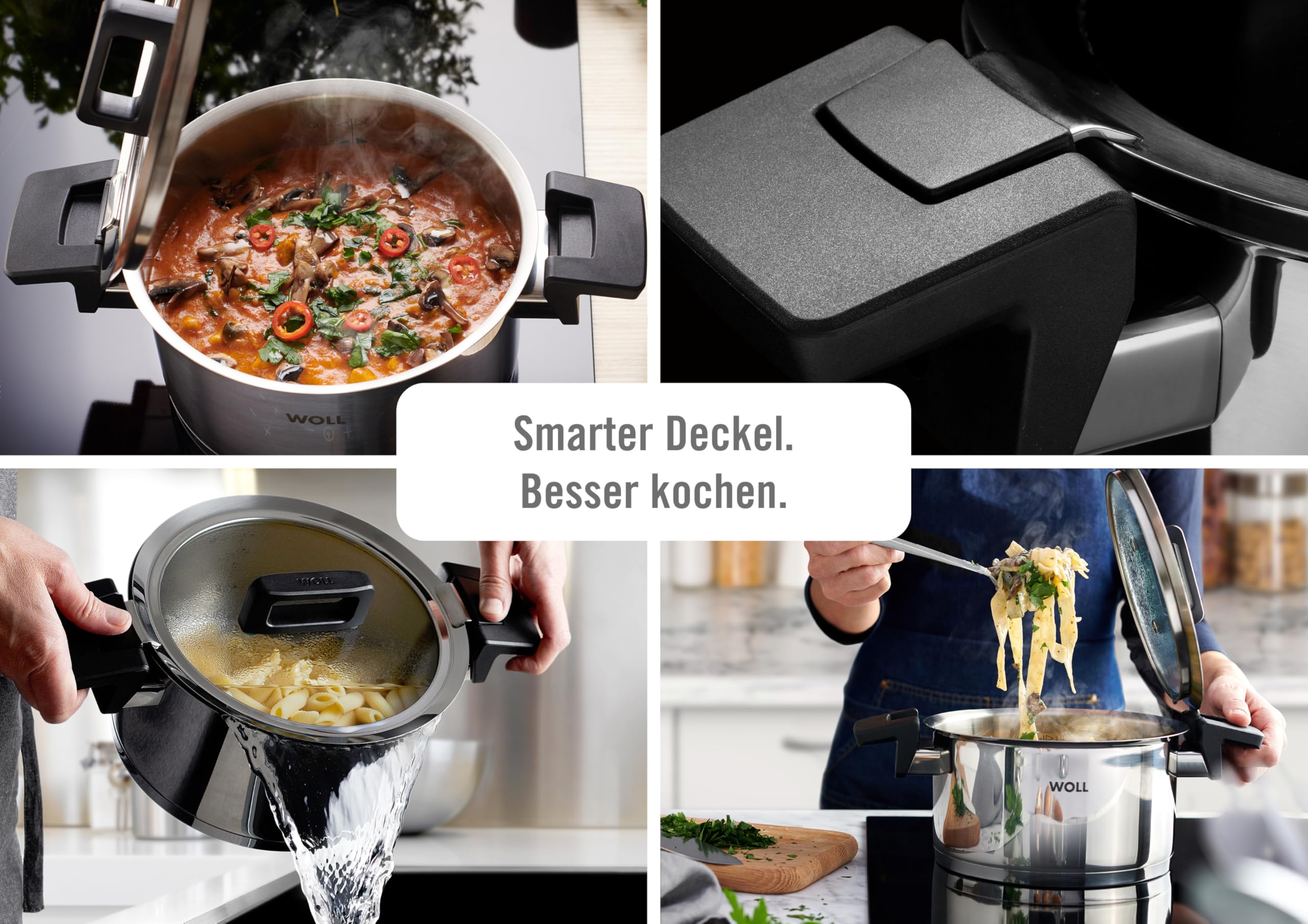 Premium 30cm Stainless Steel Wok Pan with Non-Stick Coating & Glass Lid - 10cm Height - Ideal for Stir-Frying, Deep Frying & Asian Cooking - Perfect for Home Chefs & Restaurant Use