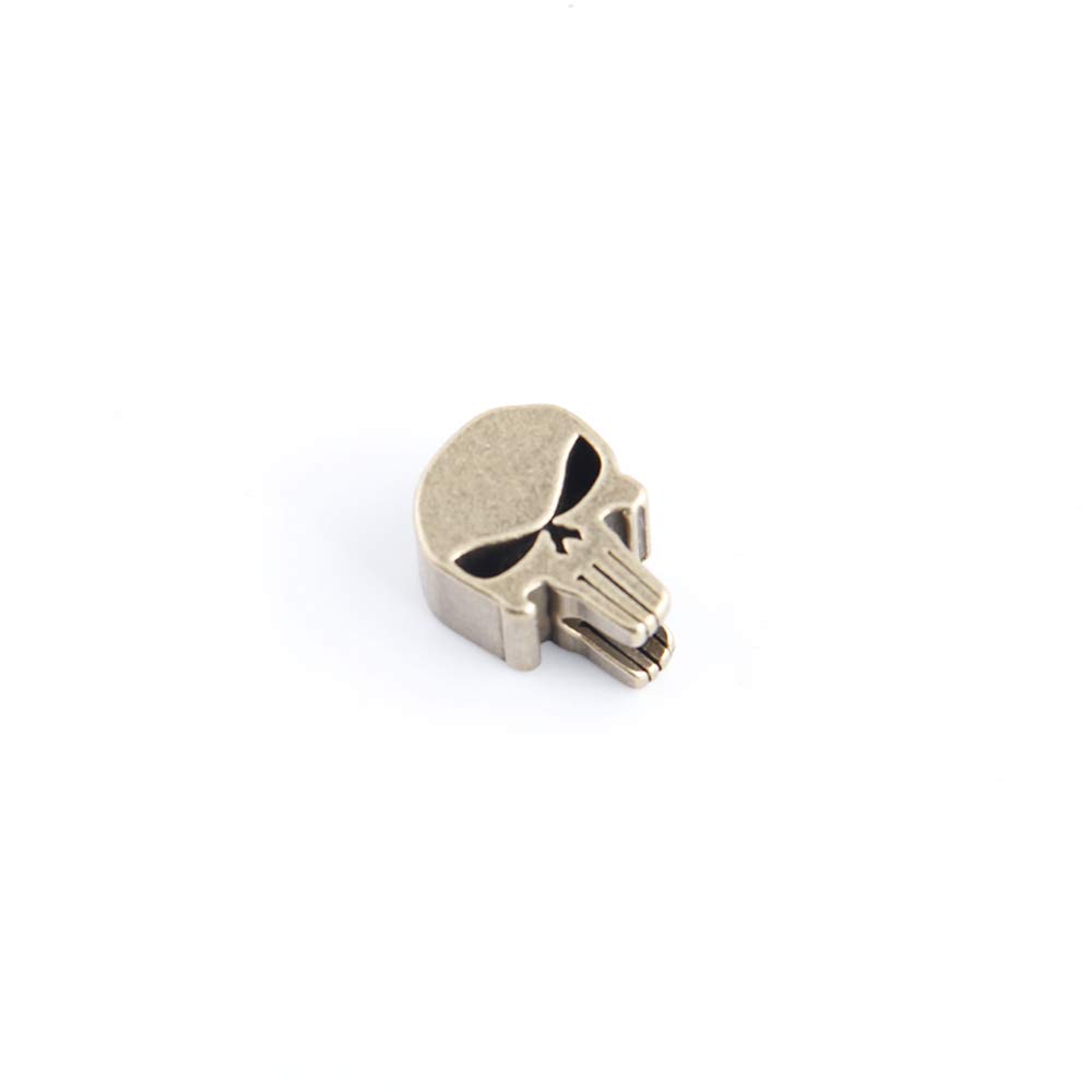 EDC Knife Bead Pendant - Brass Rope Pendant for Survival Gear & Outdoor Accessories | Perfect for Tactical Necklaces, Paracord Bracelets, and Camping Equipment