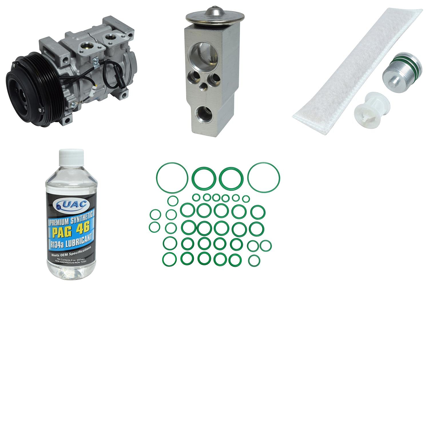 HVAC A/C Compressor Replacement Kit - Compatible with [Car Make/Model] - High Performance Auto Air Conditioning Parts - Perfect for Summer Cooling & Vehicle AC Repair