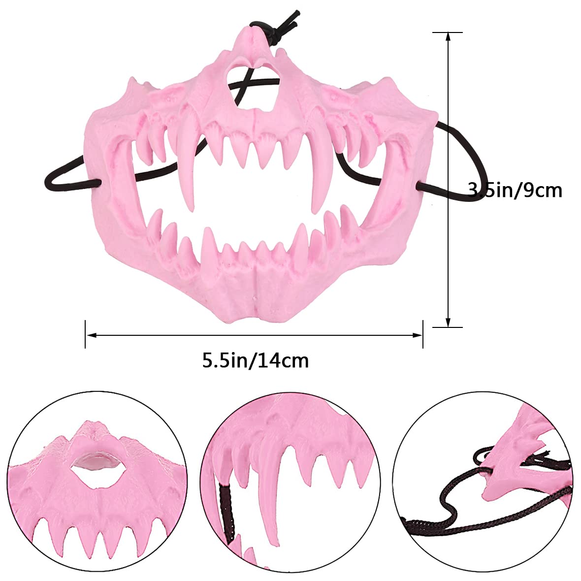 Tactical Skull Face Mask for Airsoft, Paintball & Hunting - Halloween Protection