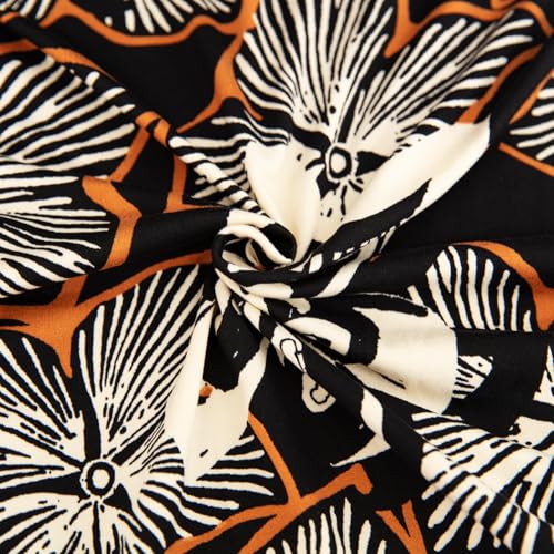 Black Cream Floral