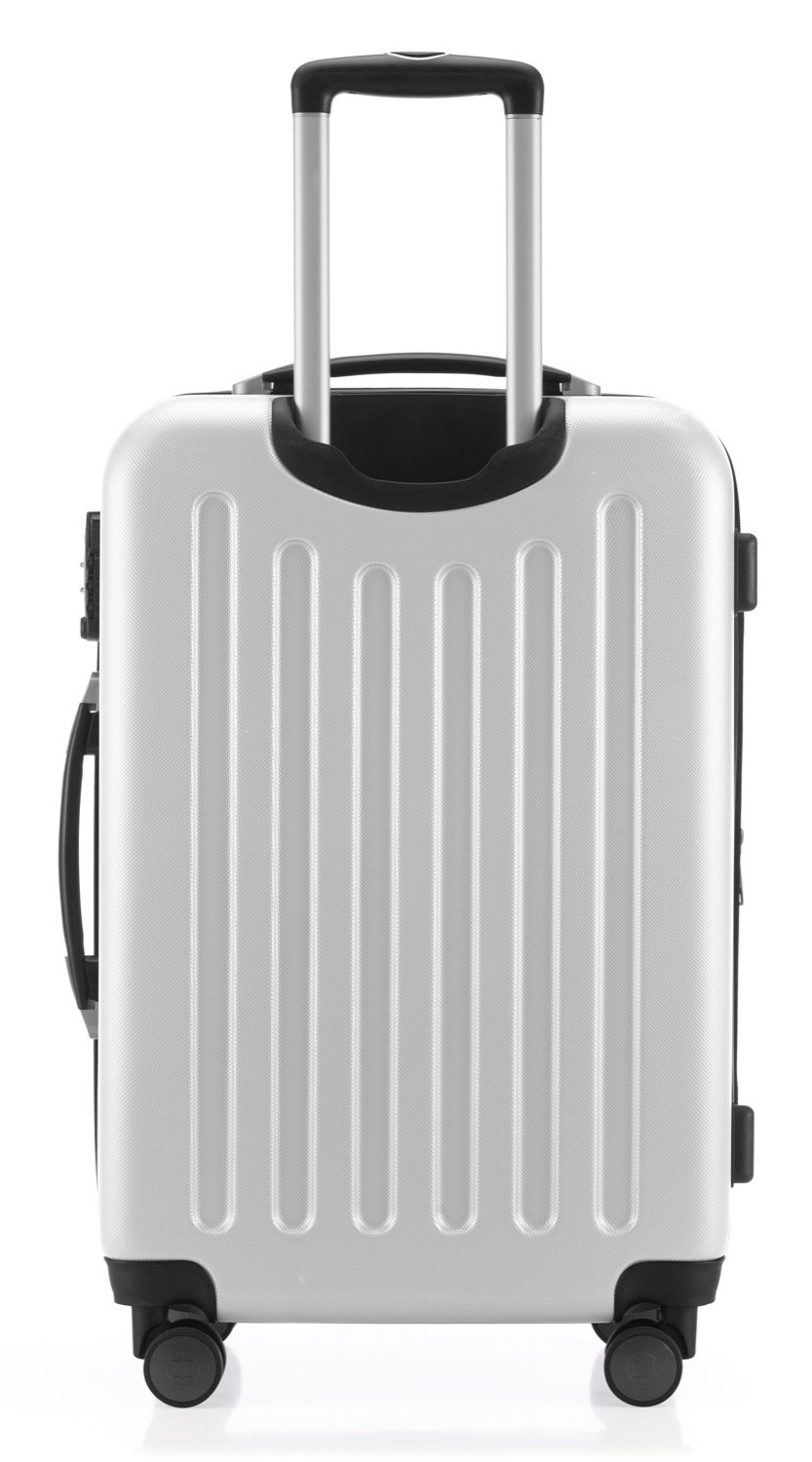 Premium White 3-Piece Luggage Set by Hauptstadtkoffer - Lightweight Durable Suitcase for Travel, Business Trips & Family Vacations | Carry-On Check-In Compatible