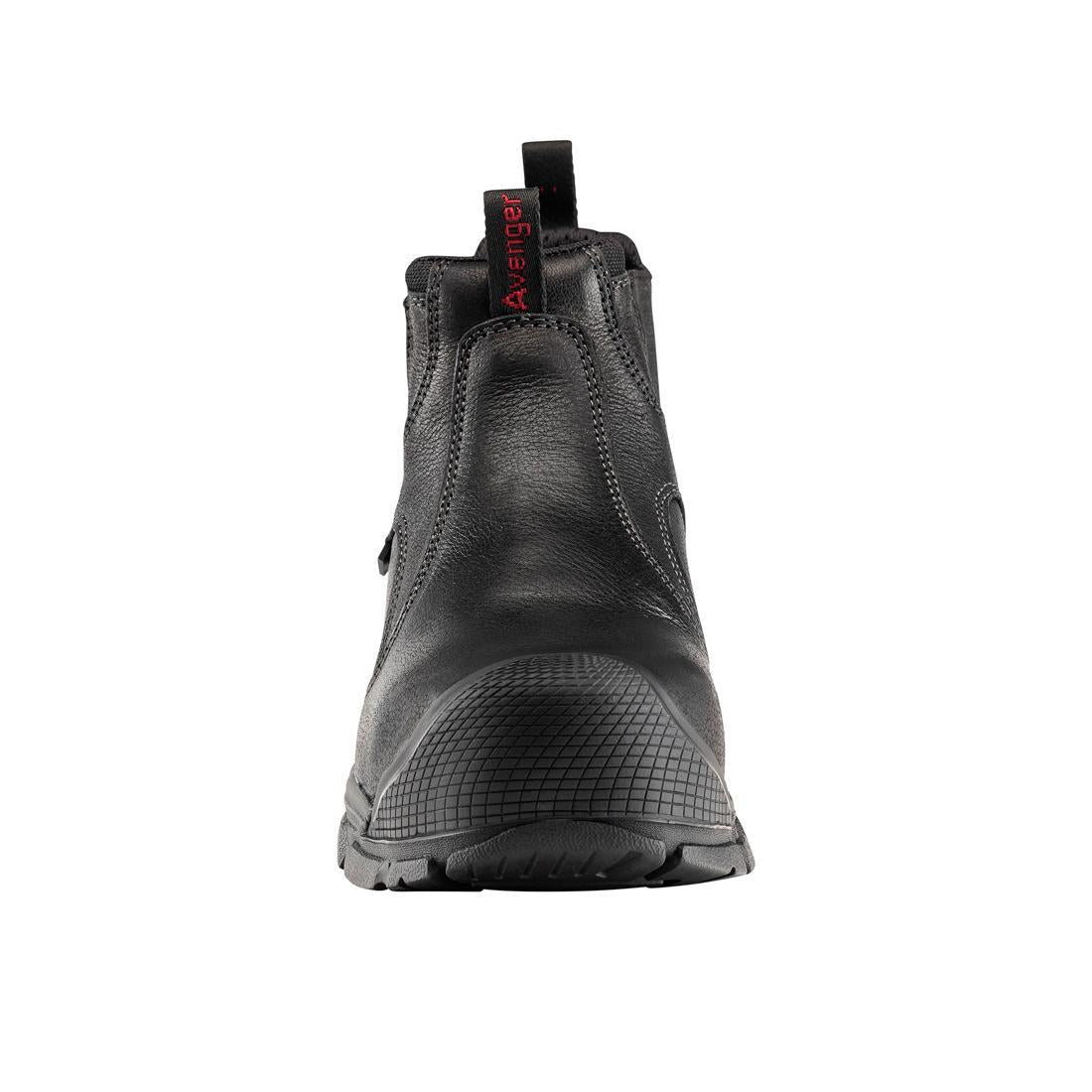 Ripsaw Puncture Resistant Alloy Toe Chelsea Work Boots for Men - Black Safety Shoes for Construction, Warehouse & Outdoor Work