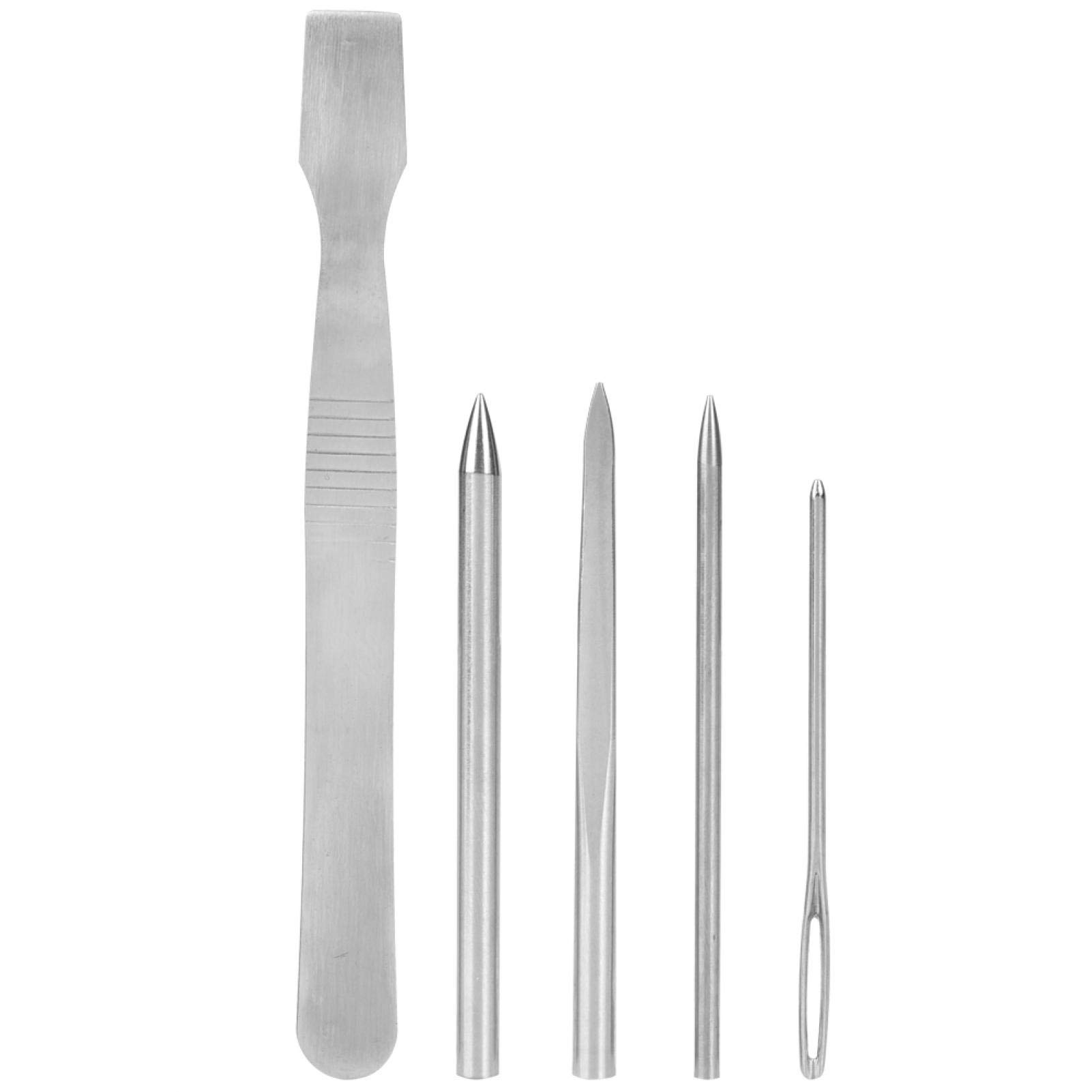 5-Piece Paracord Weaving Needle Set for DIY Crafting - Durable Knitting Needles for Paracord Bracelets, Bags & Survival Gear - Perfect for Backpacks, Travel Bags, Camera Cases & School Accessories