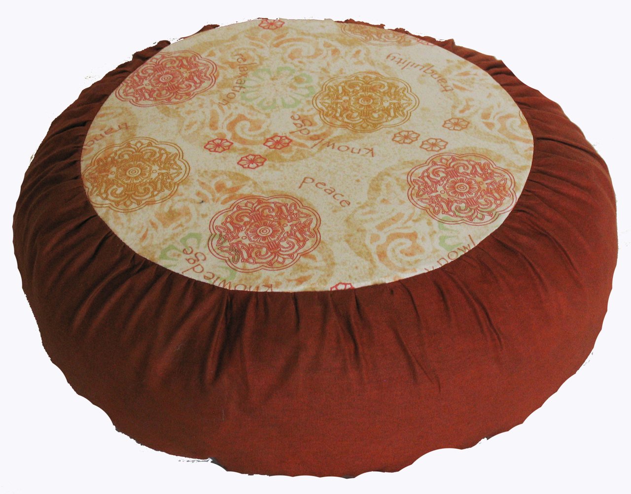 Premium Meditation Cushion Zafu - Handmade Organic Cotton Yoga Pillow for Zen Meditation & Mindfulness Practice - Perfect for Home, Studio & Outdoor Use
