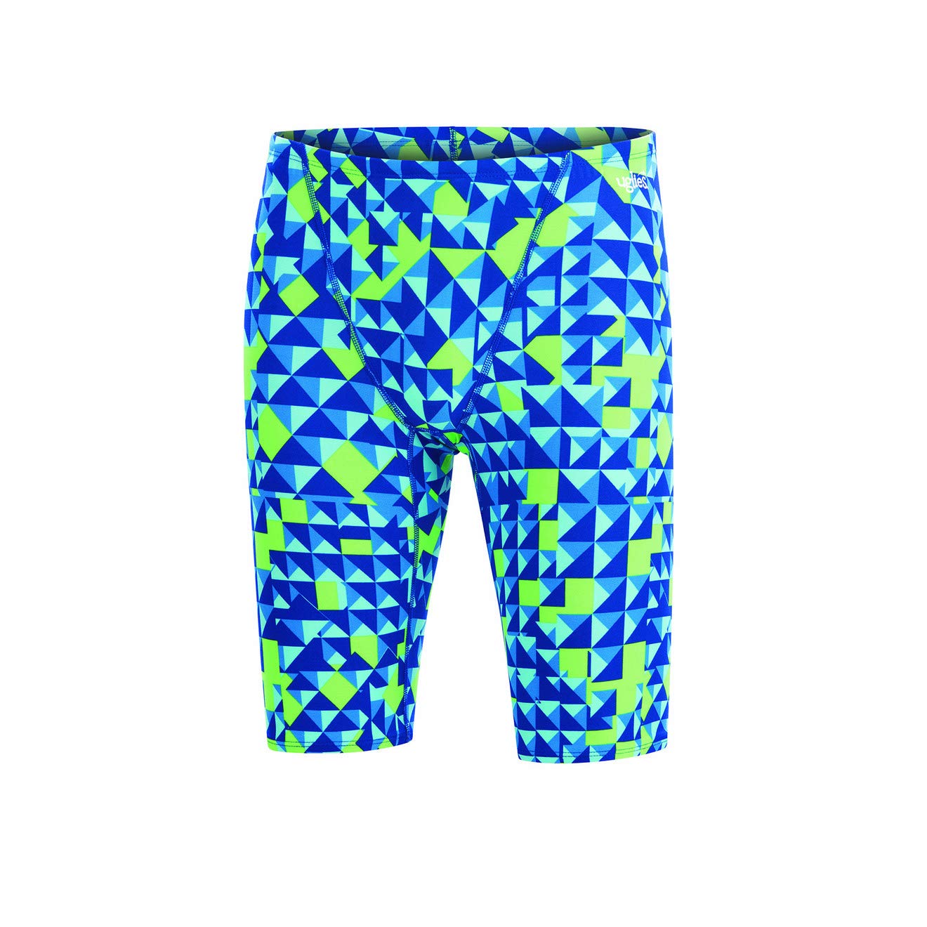 D1 Men's Uglies Triathlon Swim Jammer - Size 28, Blue - Competitive Swimming & Training Gear for Triathletes