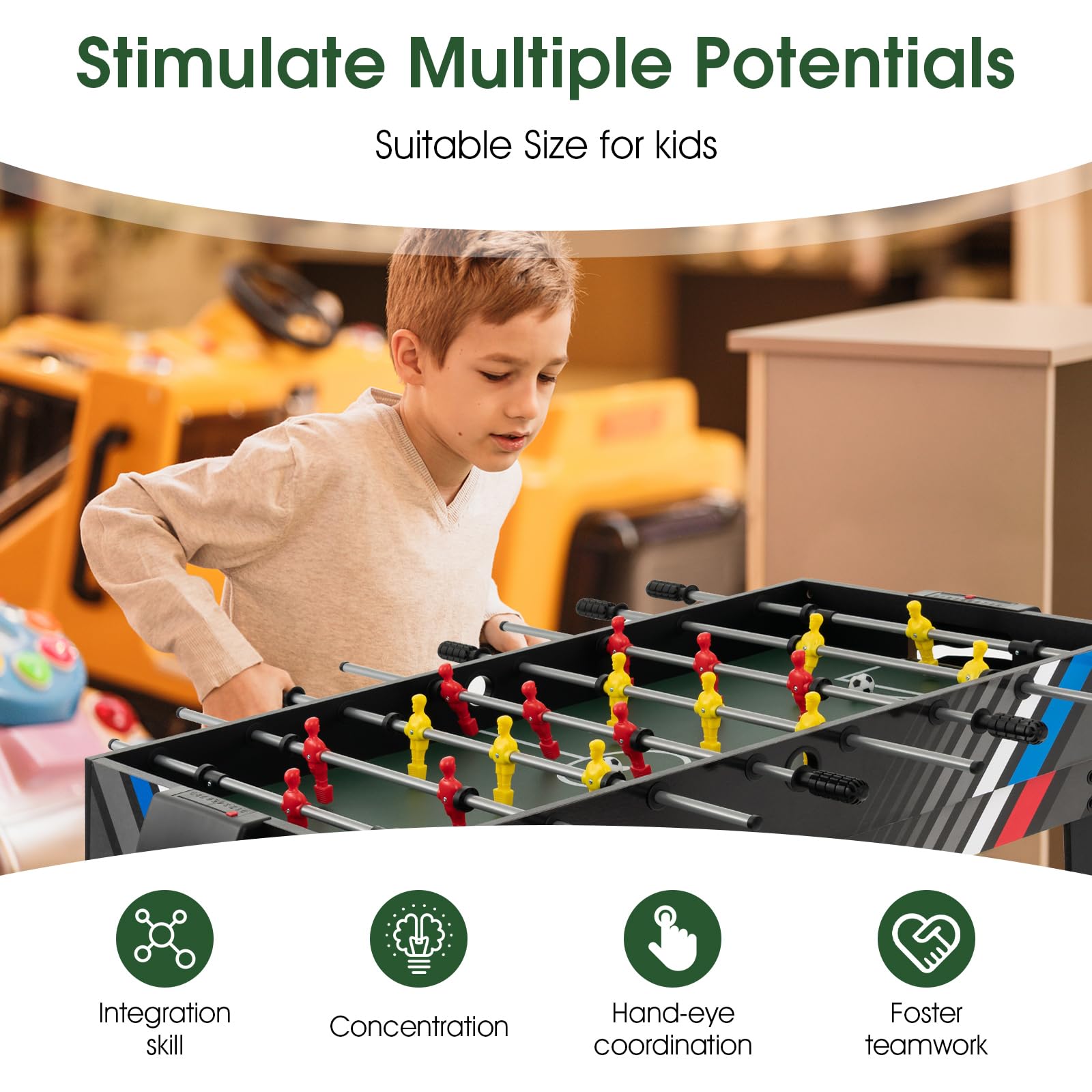 Giantex 4-in-1 Multi Game Table - 49