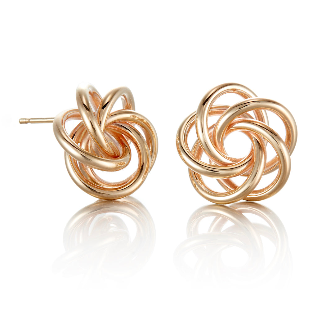 Elegant Swirl Earrings for Women - Hypoallergenic Stainless Steel Dangle Earrings - Perfect for Parties, Weddings & Everyday Wear