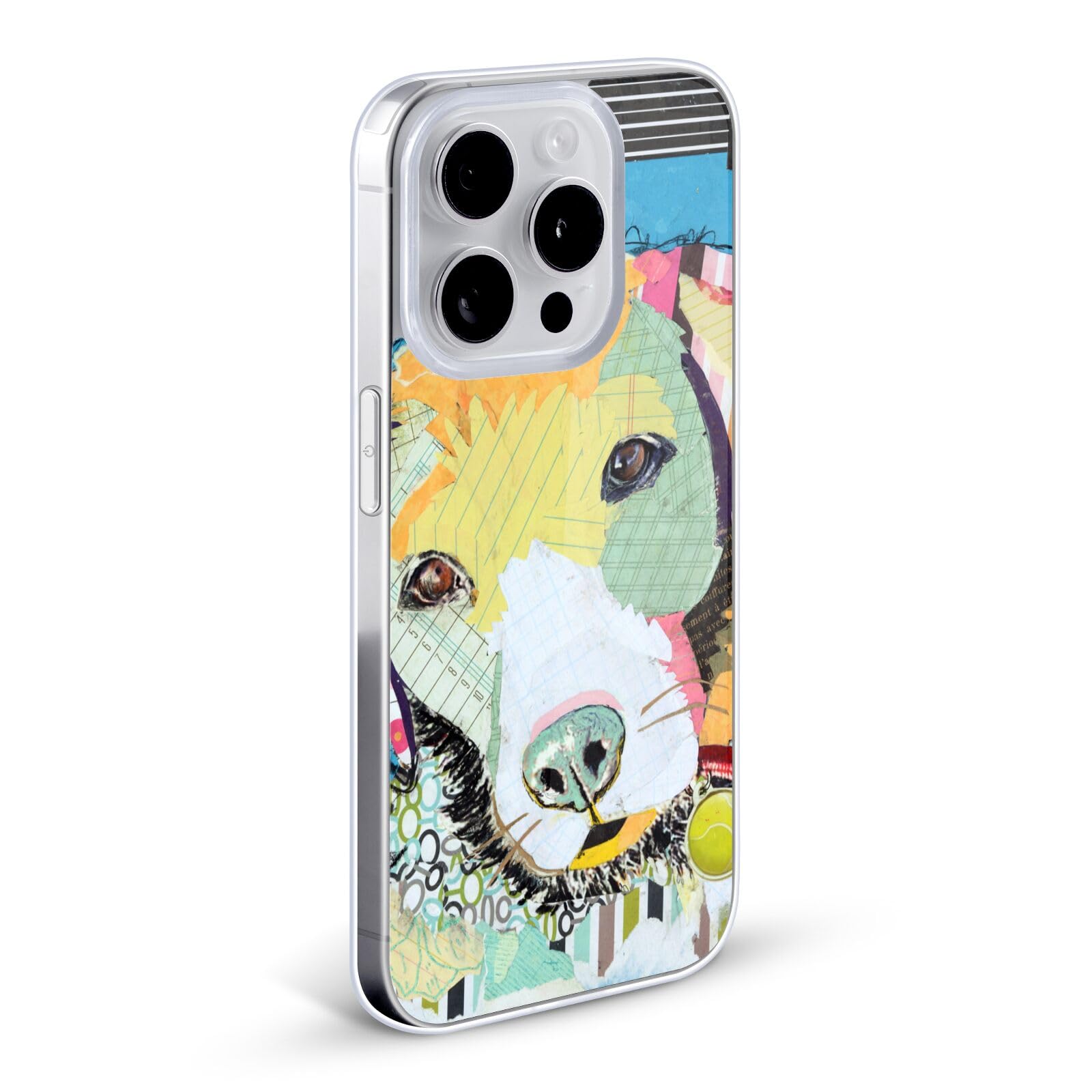 Officially Licensed Michel Keck Labrador Dogs iPhone 12 Pro Max Case - Cute Soft Gel Phone Cover for Apple iPhone 12 Pro Max (6.7 Inch) - Perfect Gift for Dog Lovers, Durable Protection for Everyday Use