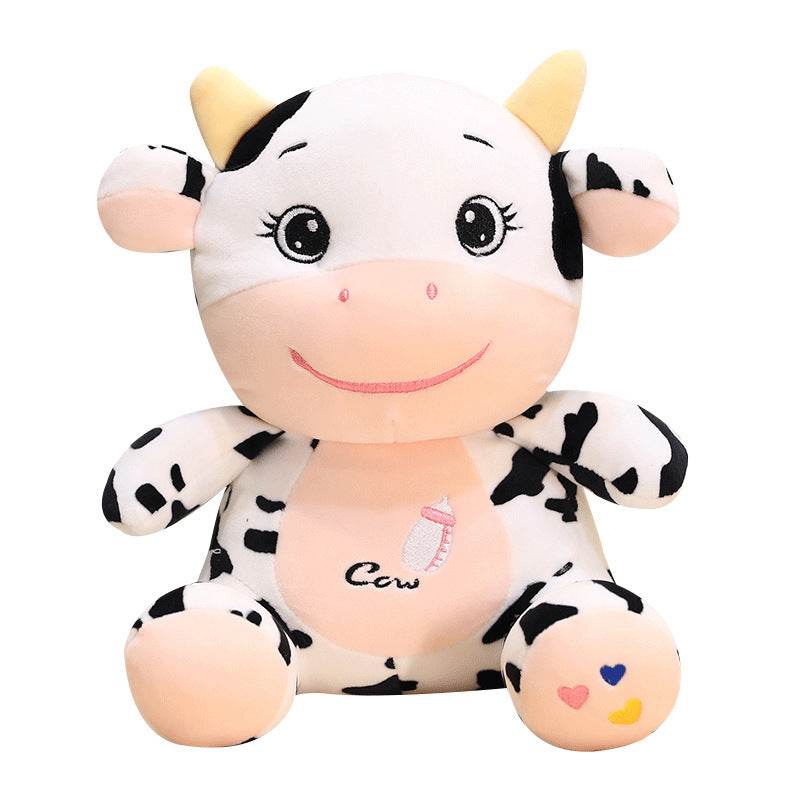 Adorable Baby Cow Mini Plush Toy - Soft Stuffed Animal for Kids, Nursery Decor, Baby Shower Gift & Cute Collectible