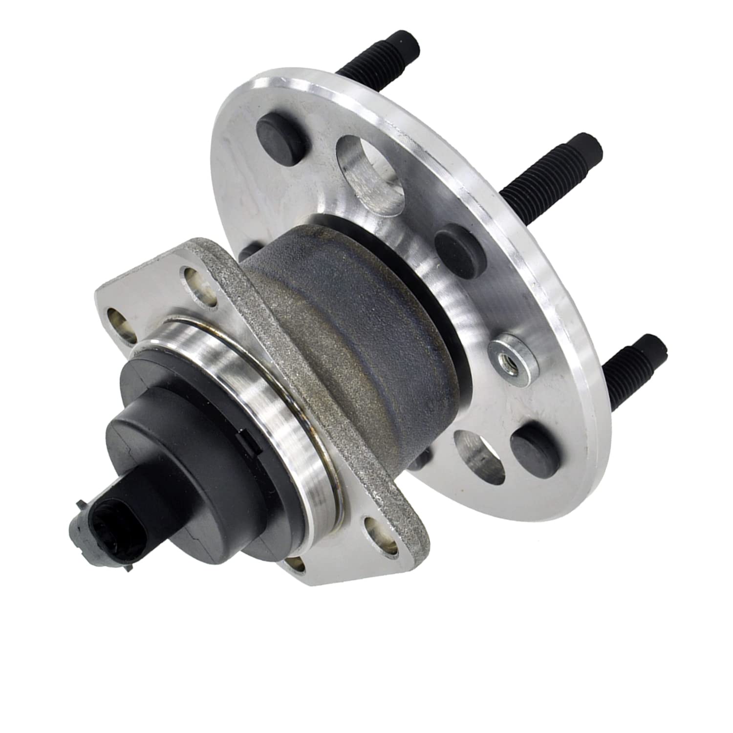 Detroit Axle Rear 2-Piece Wheel Bearing Hub Assembly for Chevrolet Malibu Classic, Pontiac Grand Am, Oldsmobile Alero - Replacement Wheel Bearings & Hubs - Perfect for DIY Repairs & Smooth Ride Maintenance