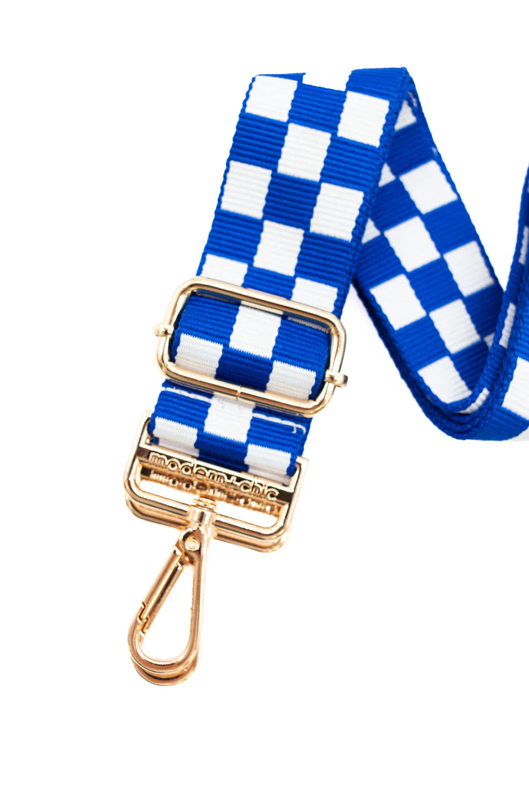 Lizzie Checkered Adjustable Crossbody Bag Strap - Stylish & Comfortable for Women, Perfect for Travel, Shopping & Daily Use