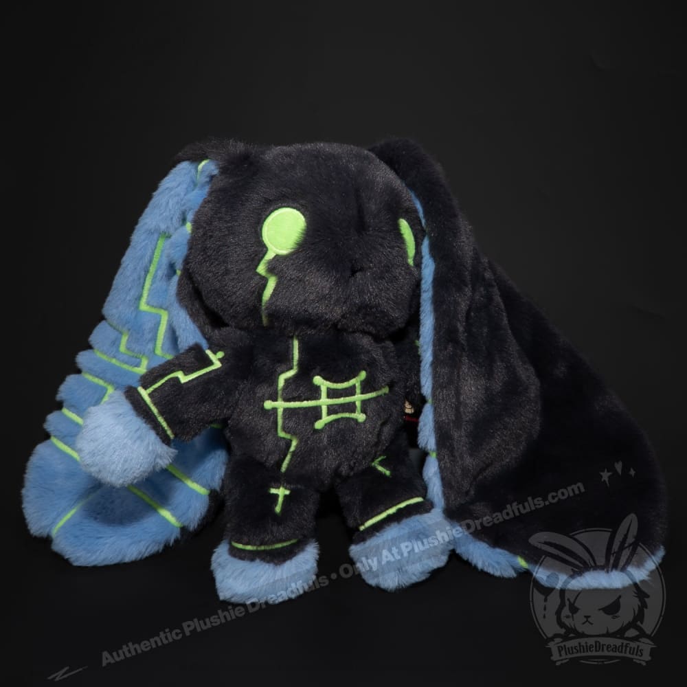 Plushie Dreadfuls Nyctophobia Rabbit - Soft Stuffed Animal Toy for Anxiety Relief & Comfort | Perfect for Nighttime Fears, Therapy, and Cuddling