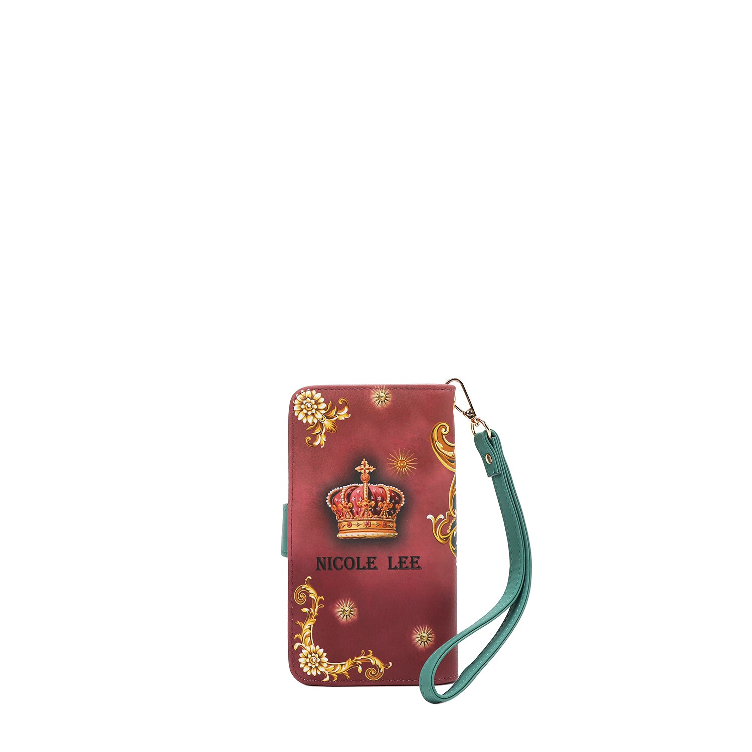 NL Signature Phone Case with Wallet Wristlet - Slim Protective Cover with Card Holder & Wrist Strap for iPhone & Samsung - Perfect for Travel, Shopping & Everyday Use