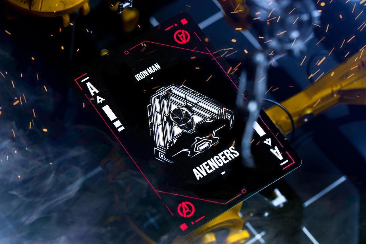 Iron Man Mark 85 Collectible Playing Cards - Marvel Avengers Superhero Deck for Poker, Magic Tricks & Game Nights - Perfect Gift for Fans & Collectors